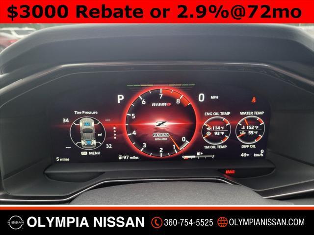 new 2024 Nissan Z car, priced at $57,500