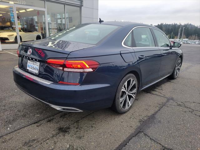 used 2022 Volkswagen Passat car, priced at $17,888