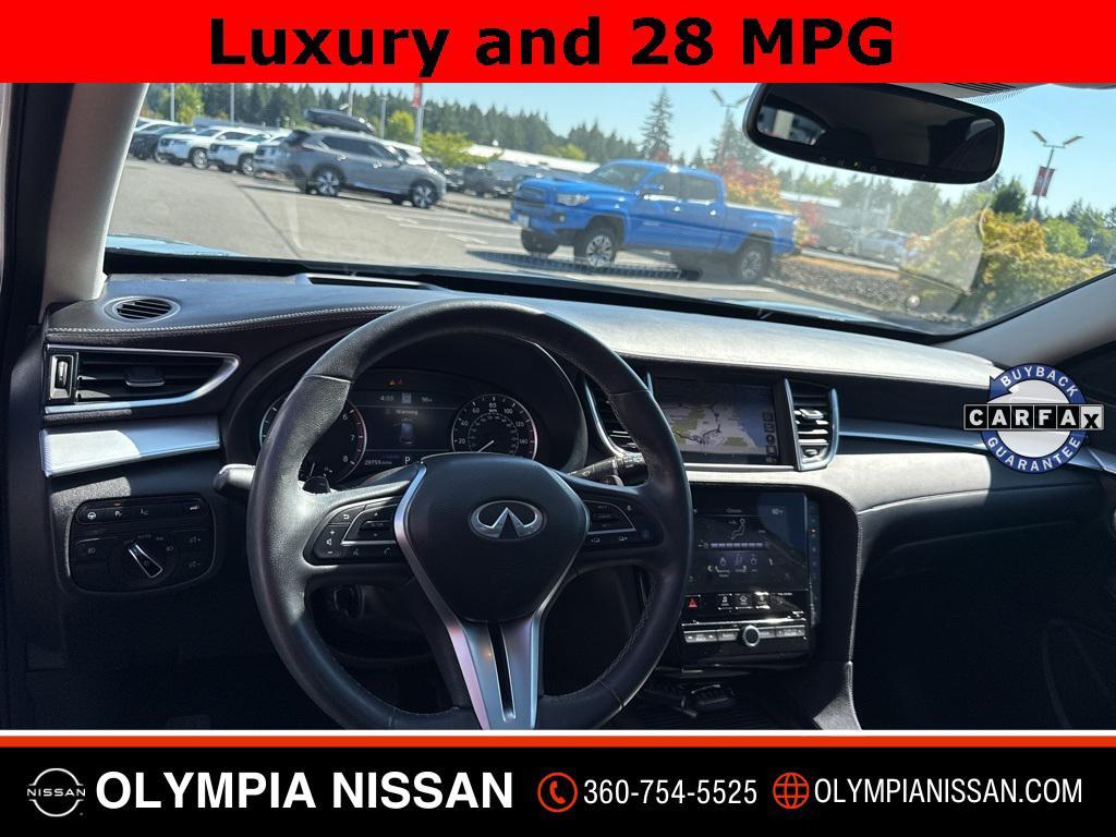 used 2022 INFINITI QX50 car, priced at $31,088