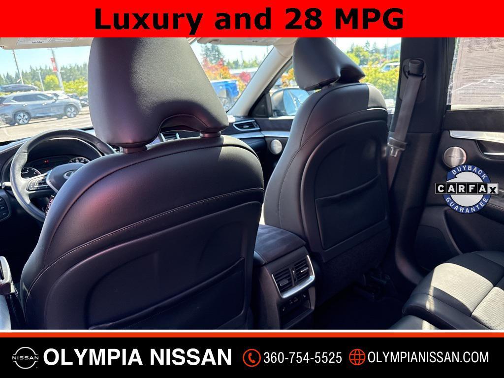 used 2022 INFINITI QX50 car, priced at $31,088