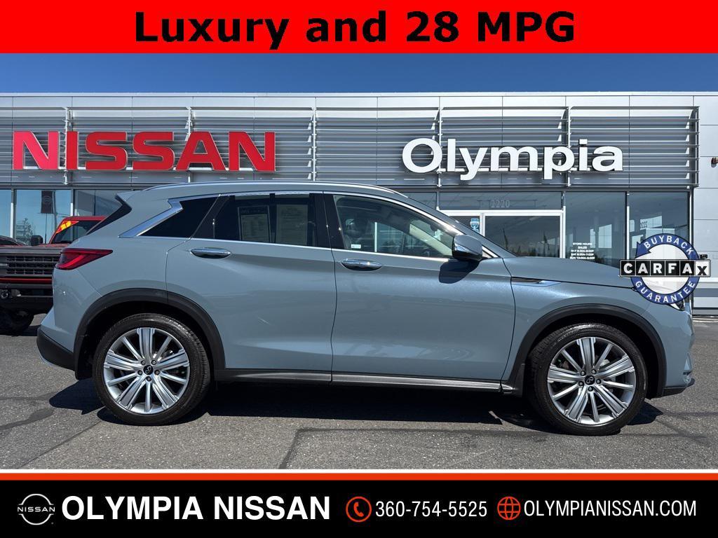 used 2022 INFINITI QX50 car, priced at $31,088