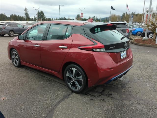 used 2022 Nissan Leaf car, priced at $15,588