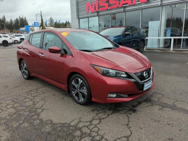 used 2022 Nissan Leaf car, priced at $15,588