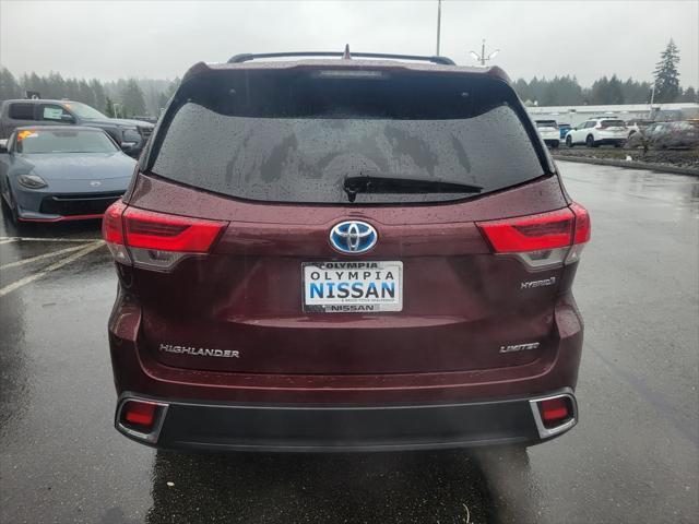 used 2019 Toyota Highlander Hybrid car, priced at $35,888