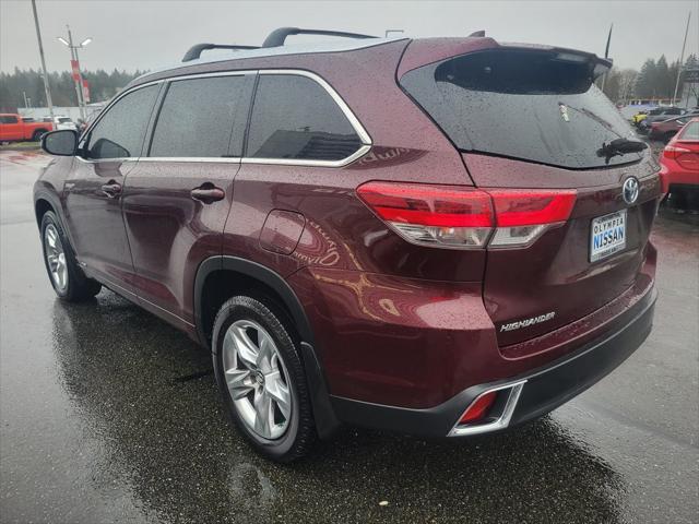 used 2019 Toyota Highlander Hybrid car, priced at $35,888