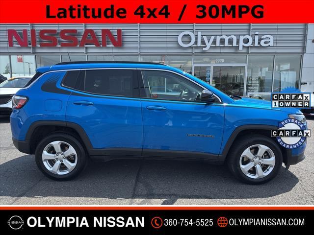 used 2022 Jeep Compass car, priced at $20,588