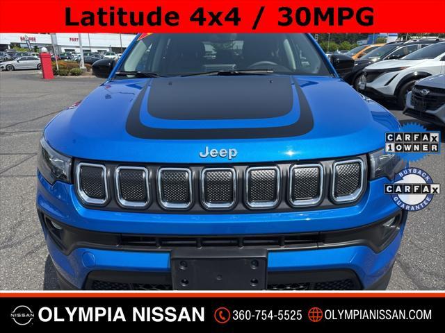 used 2022 Jeep Compass car, priced at $20,588