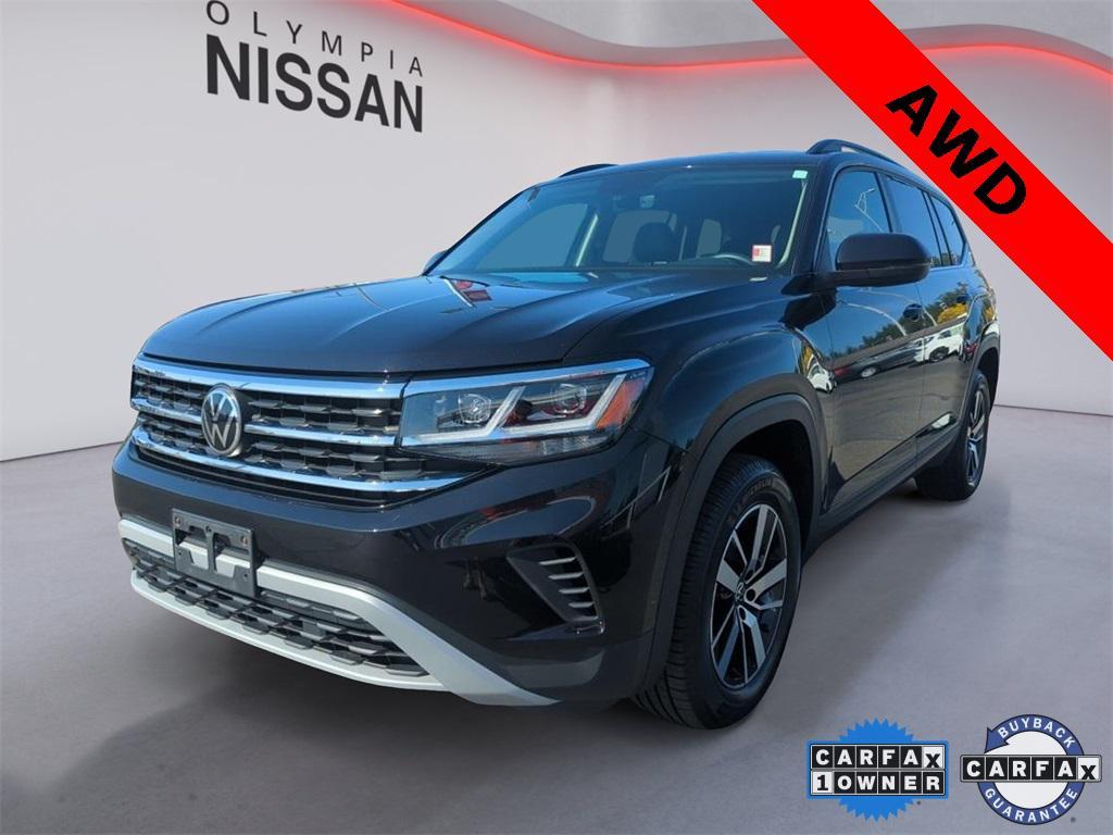 used 2021 Volkswagen Atlas car, priced at $22,788