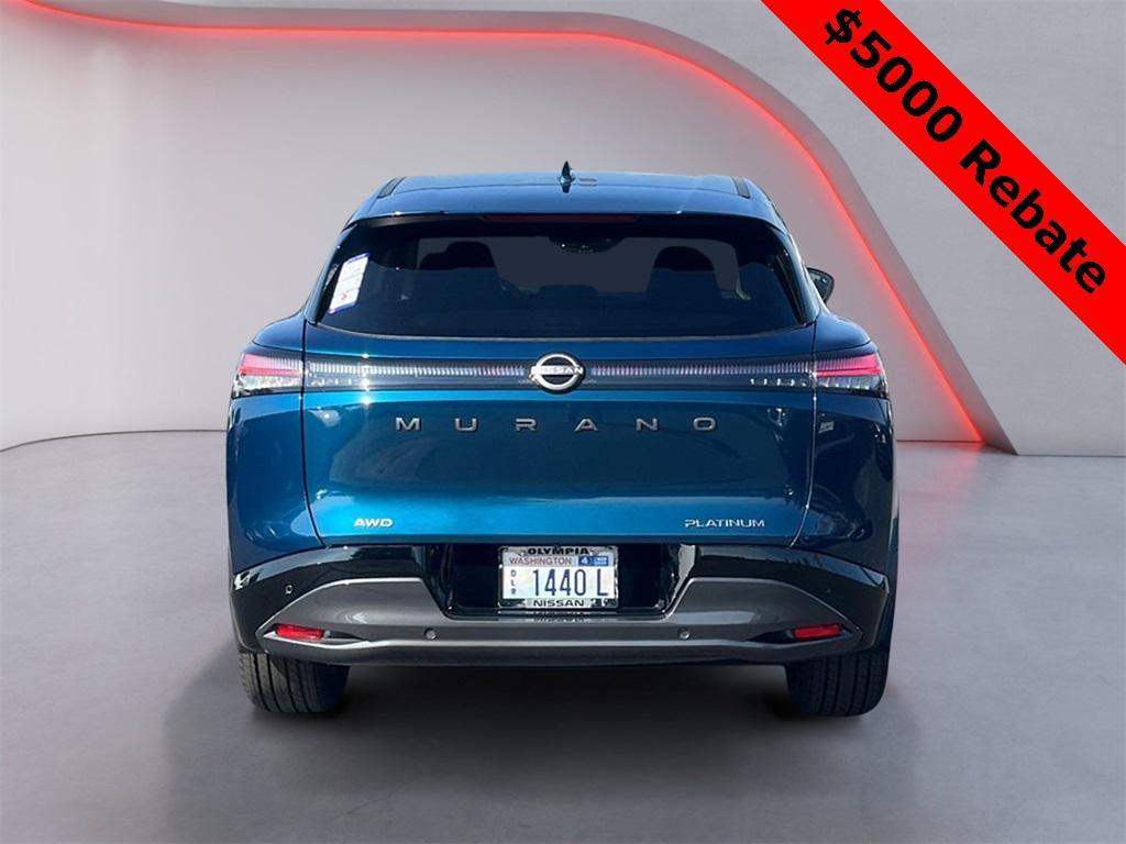 new 2025 Nissan Murano car, priced at $45,065