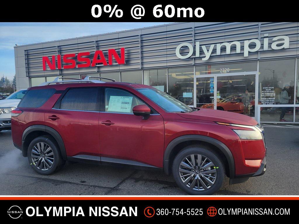 new 2025 Nissan Pathfinder car, priced at $47,053