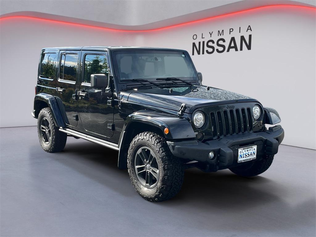used 2017 Jeep Wrangler Unlimited car, priced at $23,588