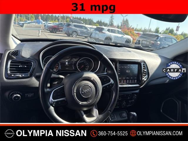 used 2021 Jeep Compass car, priced at $16,588