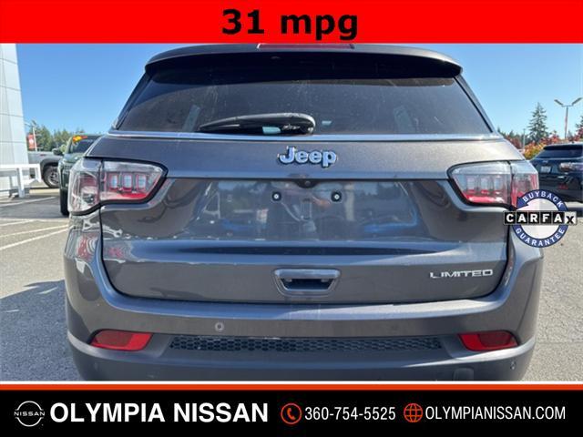 used 2021 Jeep Compass car, priced at $16,588