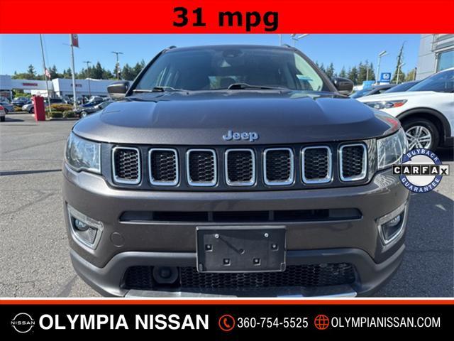 used 2021 Jeep Compass car, priced at $16,588