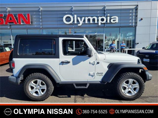 used 2021 Jeep Wrangler car, priced at $24,988