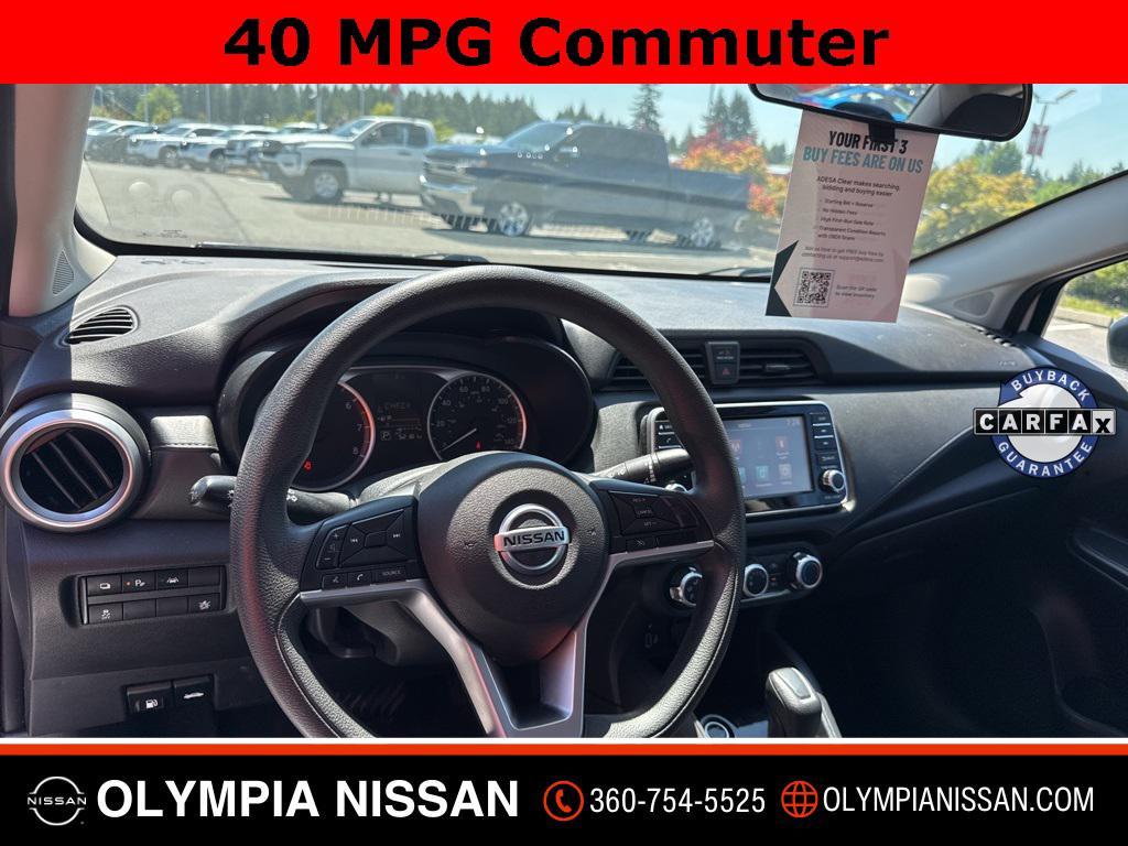 used 2021 Nissan Versa car, priced at $13,188