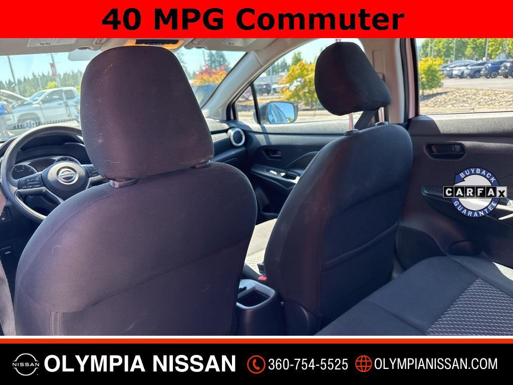 used 2021 Nissan Versa car, priced at $13,188