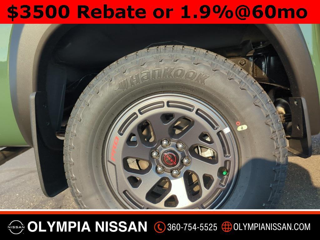new 2025 Nissan Frontier car, priced at $42,539