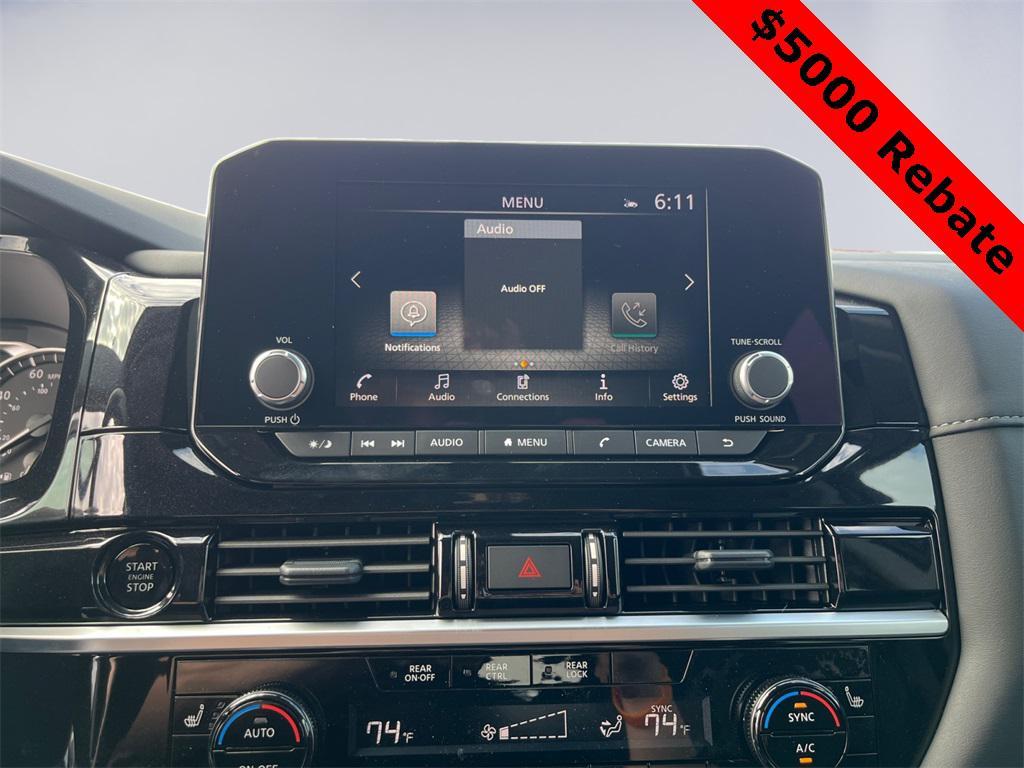 new 2025 Nissan Pathfinder car, priced at $39,140