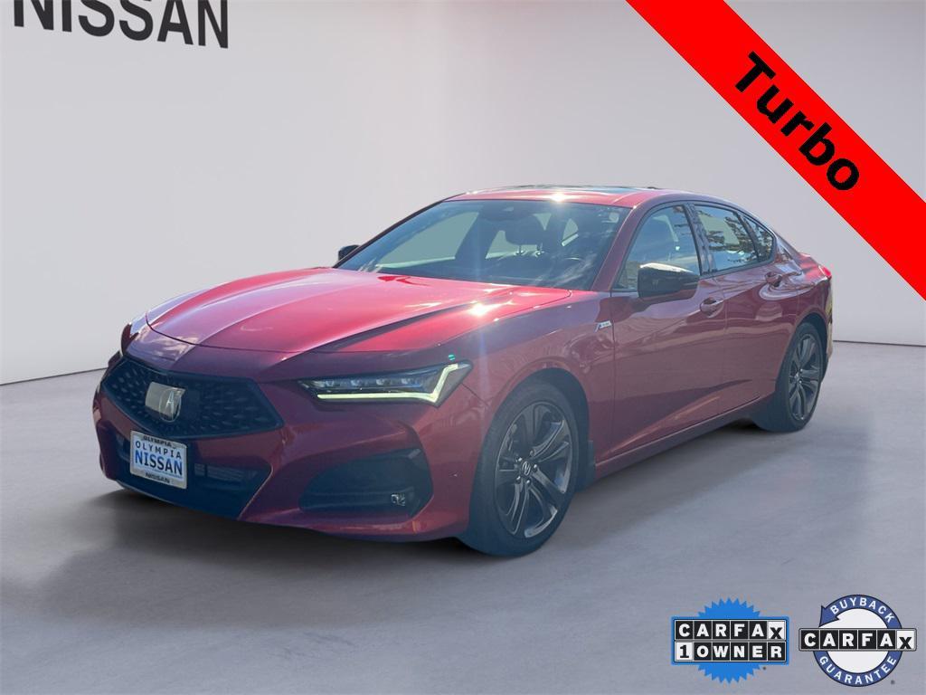 used 2023 Acura TLX car, priced at $36,288