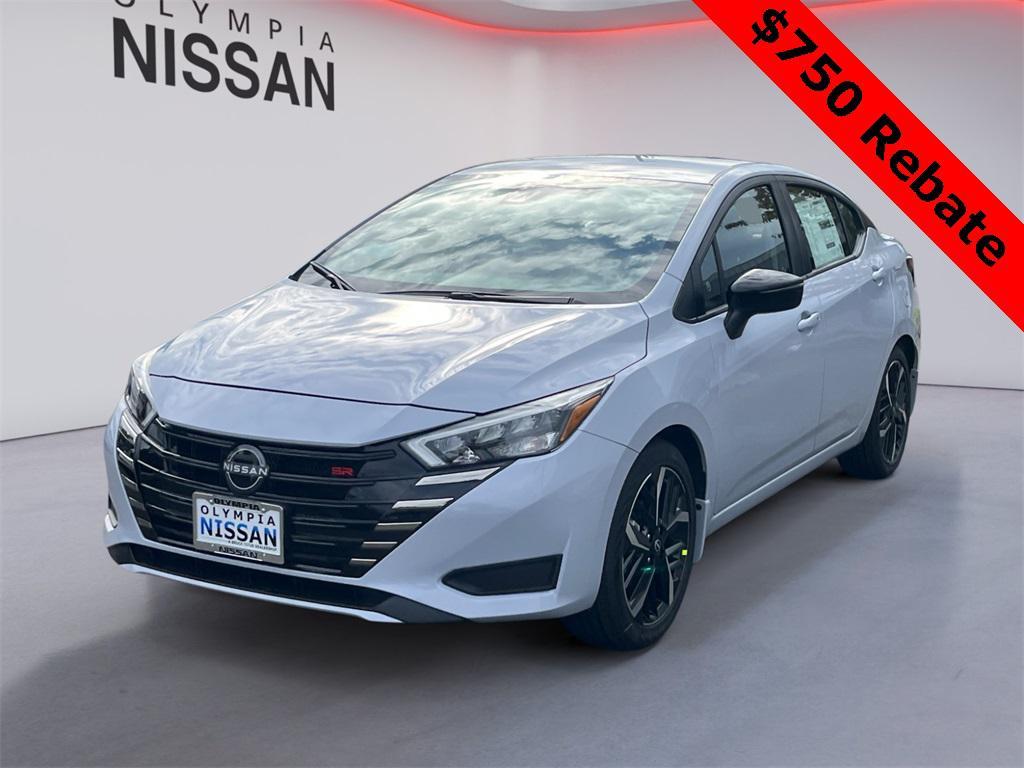 new 2025 Nissan Versa car, priced at $20,450