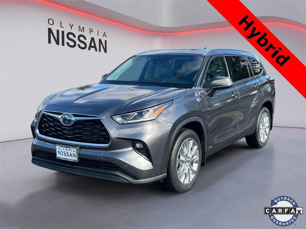 used 2021 Toyota Highlander Hybrid car, priced at $39,488