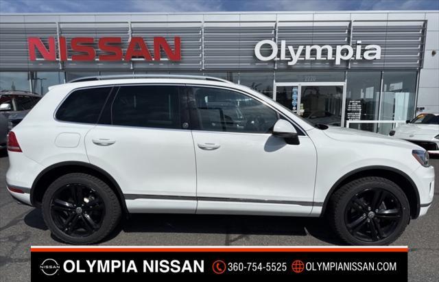 used 2017 Volkswagen Touareg car, priced at $20,988