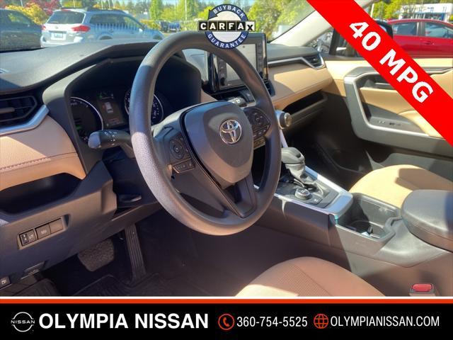 used 2022 Toyota RAV4 Hybrid car, priced at $29,700