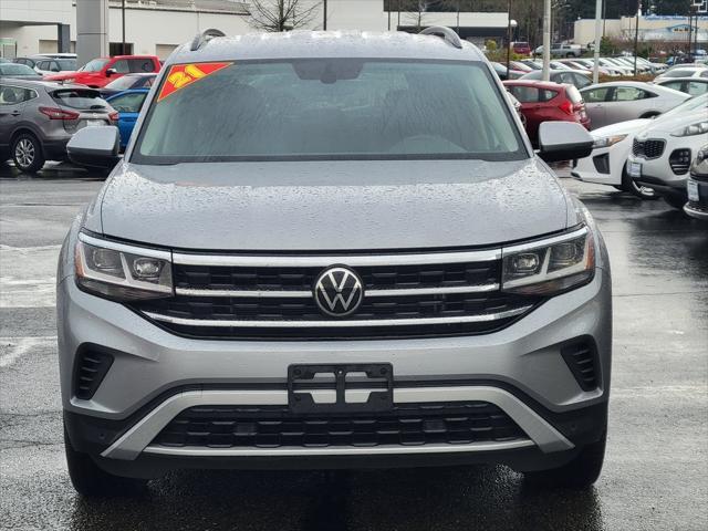 used 2021 Volkswagen Atlas car, priced at $26,588