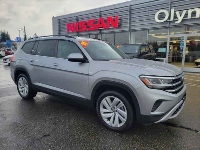 used 2021 Volkswagen Atlas car, priced at $26,588