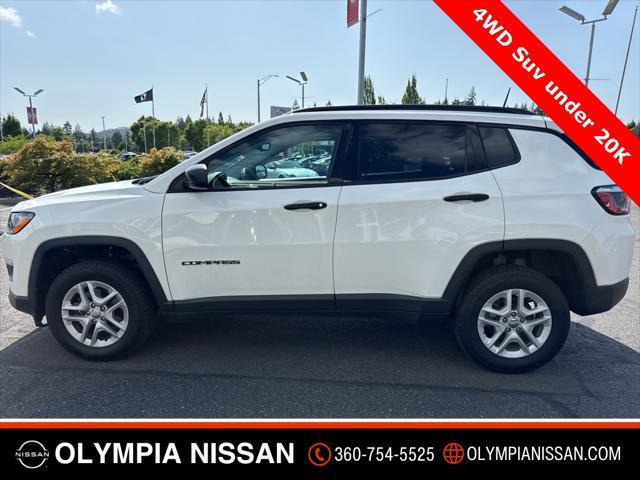 used 2018 Jeep Compass car, priced at $16,988