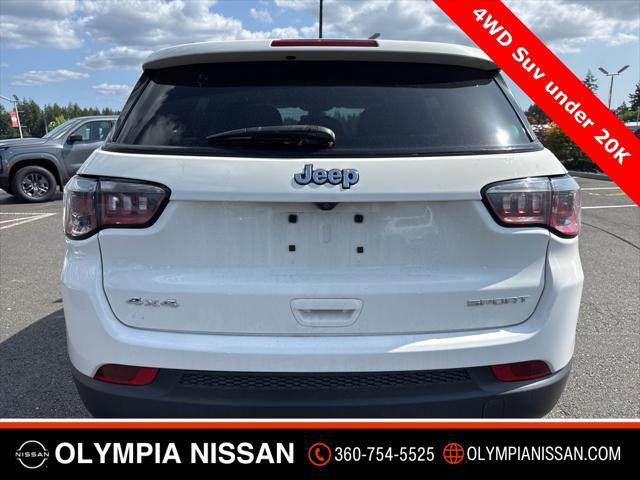 used 2018 Jeep Compass car, priced at $16,988
