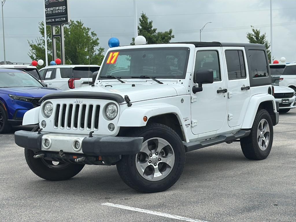 used 2017 Jeep Wrangler Unlimited car, priced at $18,500