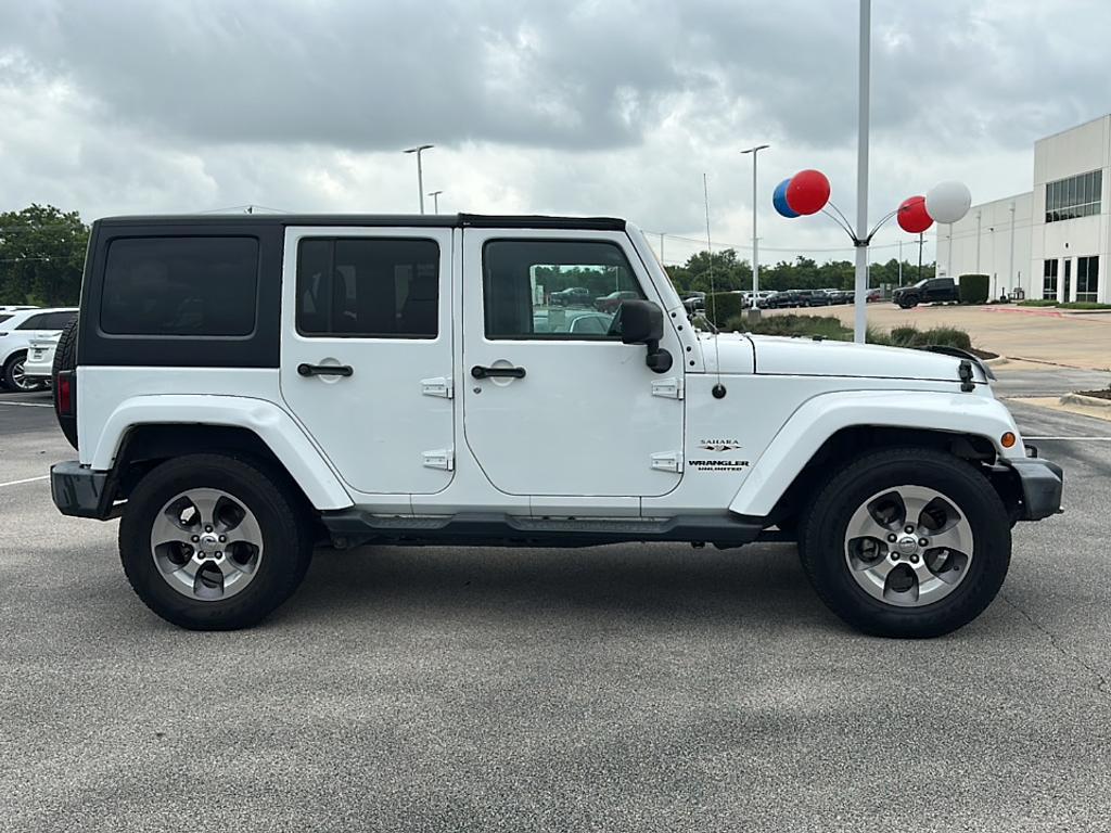 used 2017 Jeep Wrangler Unlimited car, priced at $18,500