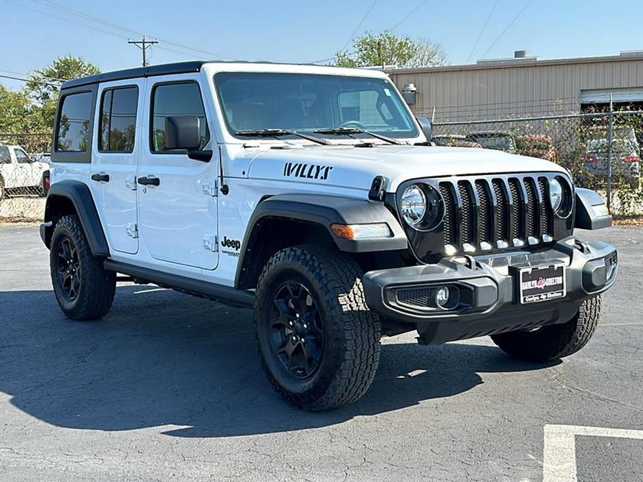 used 2021 Jeep Wrangler Unlimited car, priced at $30,000