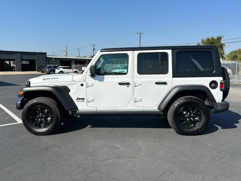 used 2021 Jeep Wrangler Unlimited car, priced at $30,000