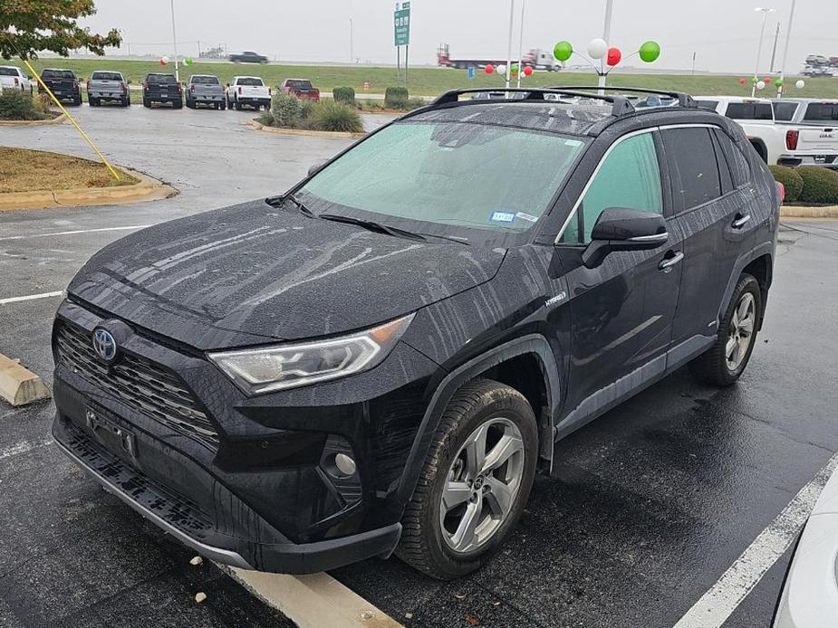 used 2021 Toyota RAV4 Hybrid car, priced at $29,500