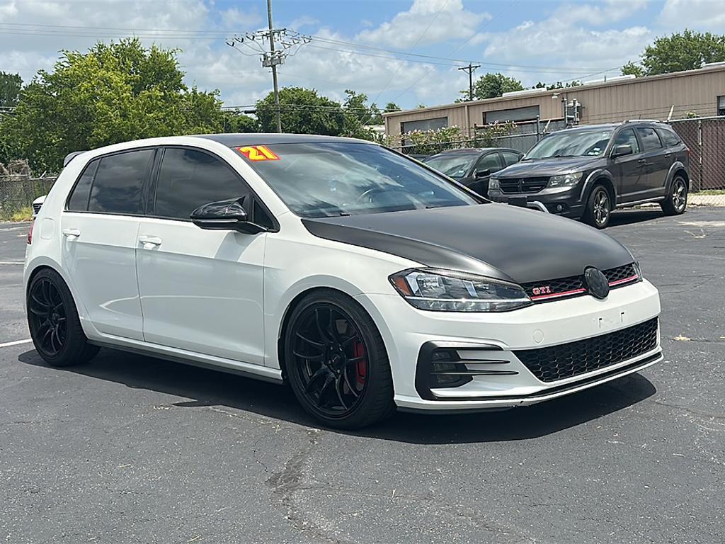 used 2021 Volkswagen Golf GTI car, priced at $24,750
