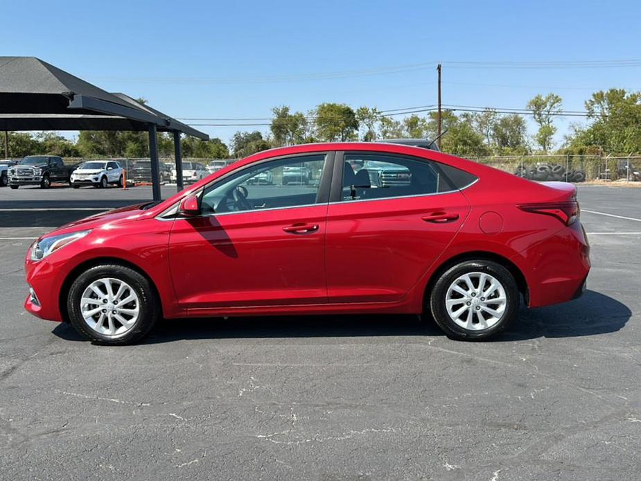 used 2022 Hyundai Accent car, priced at $18,000