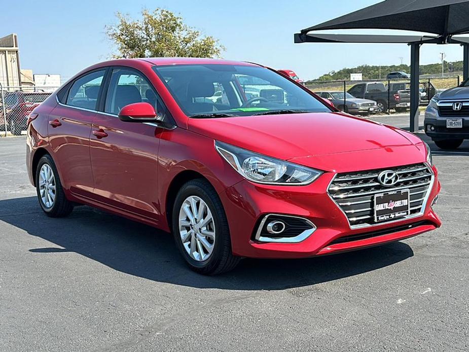 used 2022 Hyundai Accent car, priced at $18,000