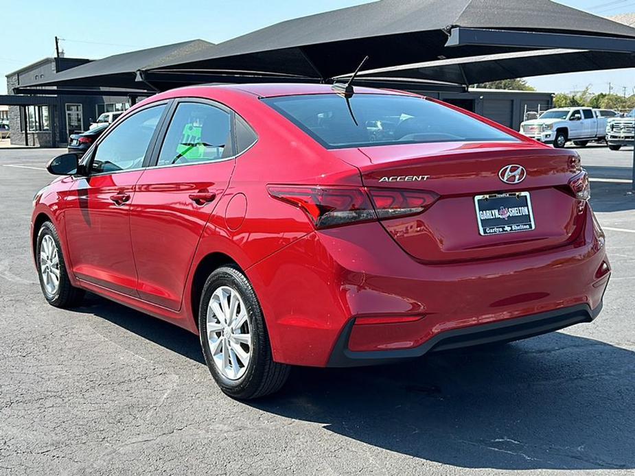 used 2022 Hyundai Accent car, priced at $18,000