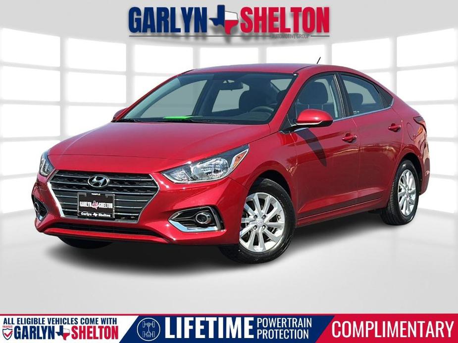 used 2022 Hyundai Accent car, priced at $18,000