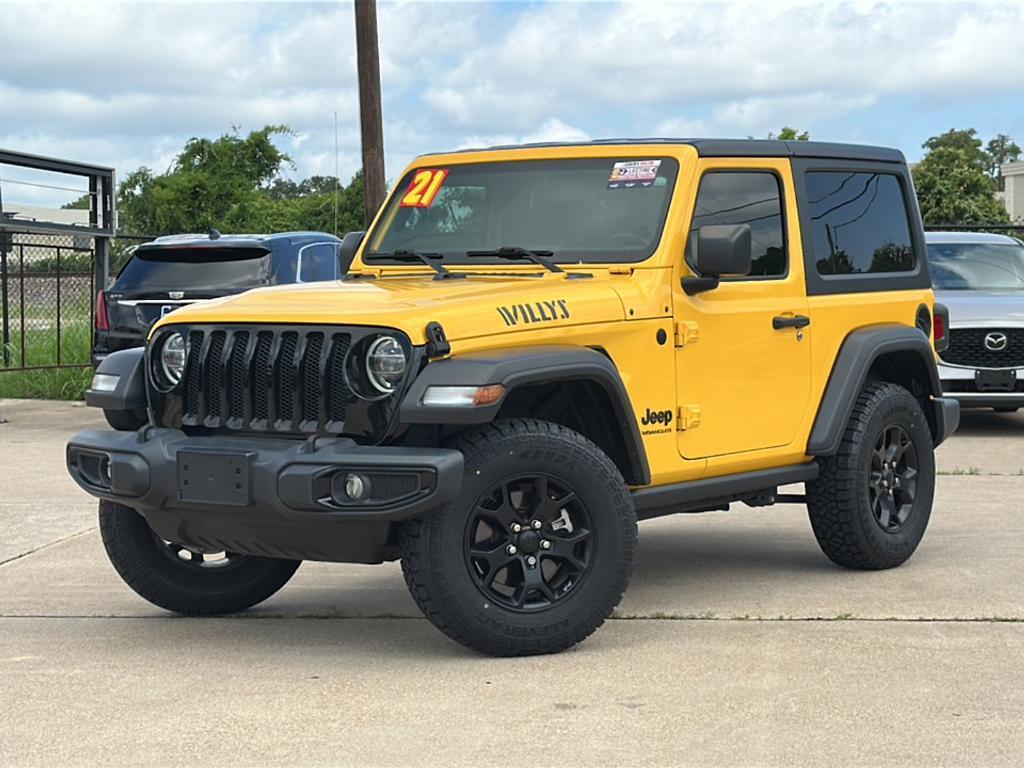 used 2021 Jeep Wrangler car, priced at $31,750