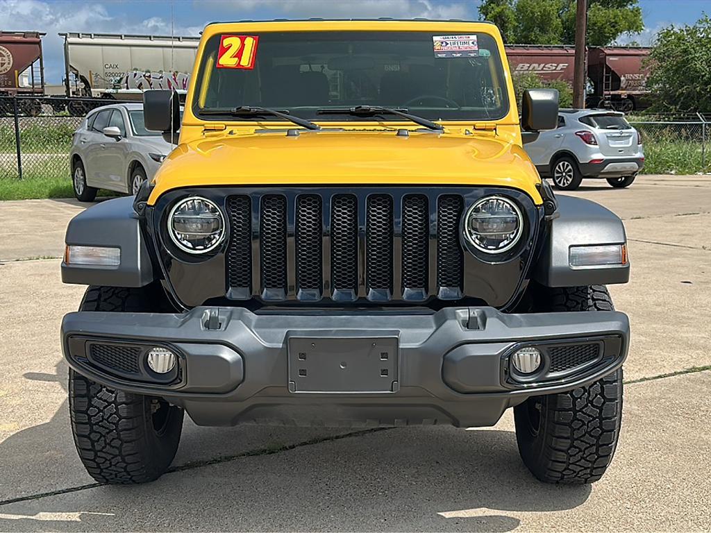 used 2021 Jeep Wrangler car, priced at $31,750