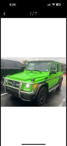 used 2016 Mercedes-Benz AMG G car, priced at $71,350