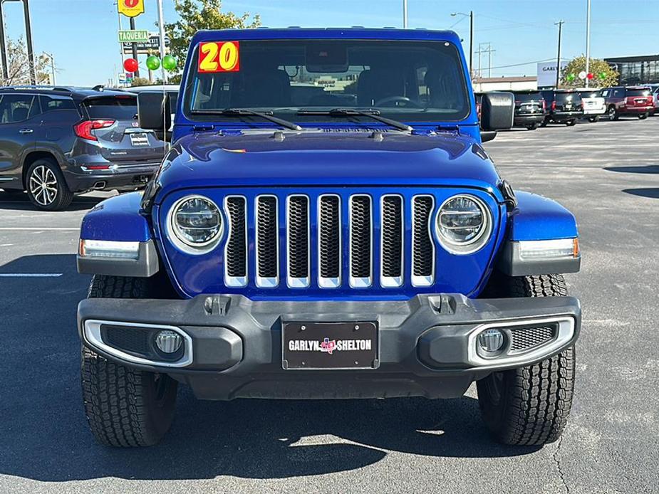 used 2020 Jeep Wrangler Unlimited car, priced at $33,869