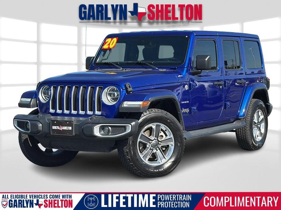 used 2020 Jeep Wrangler Unlimited car, priced at $33,869