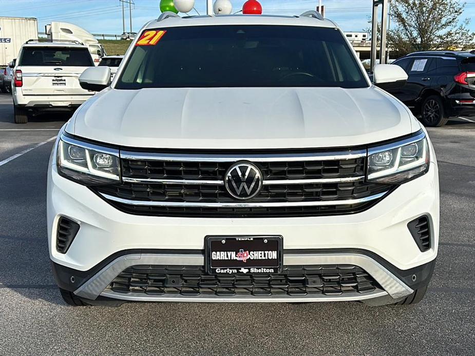 used 2021 Volkswagen Atlas car, priced at $27,869