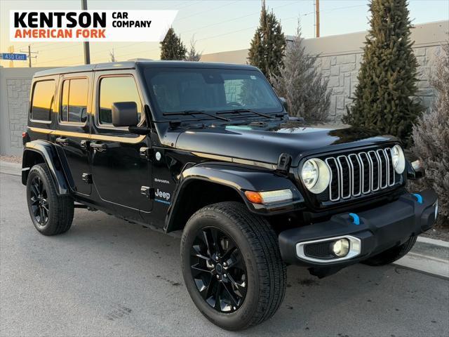 used 2024 Jeep Wrangler 4xe car, priced at $35,250