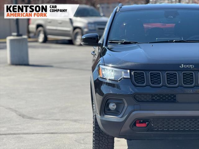 used 2024 Jeep Compass car, priced at $28,550